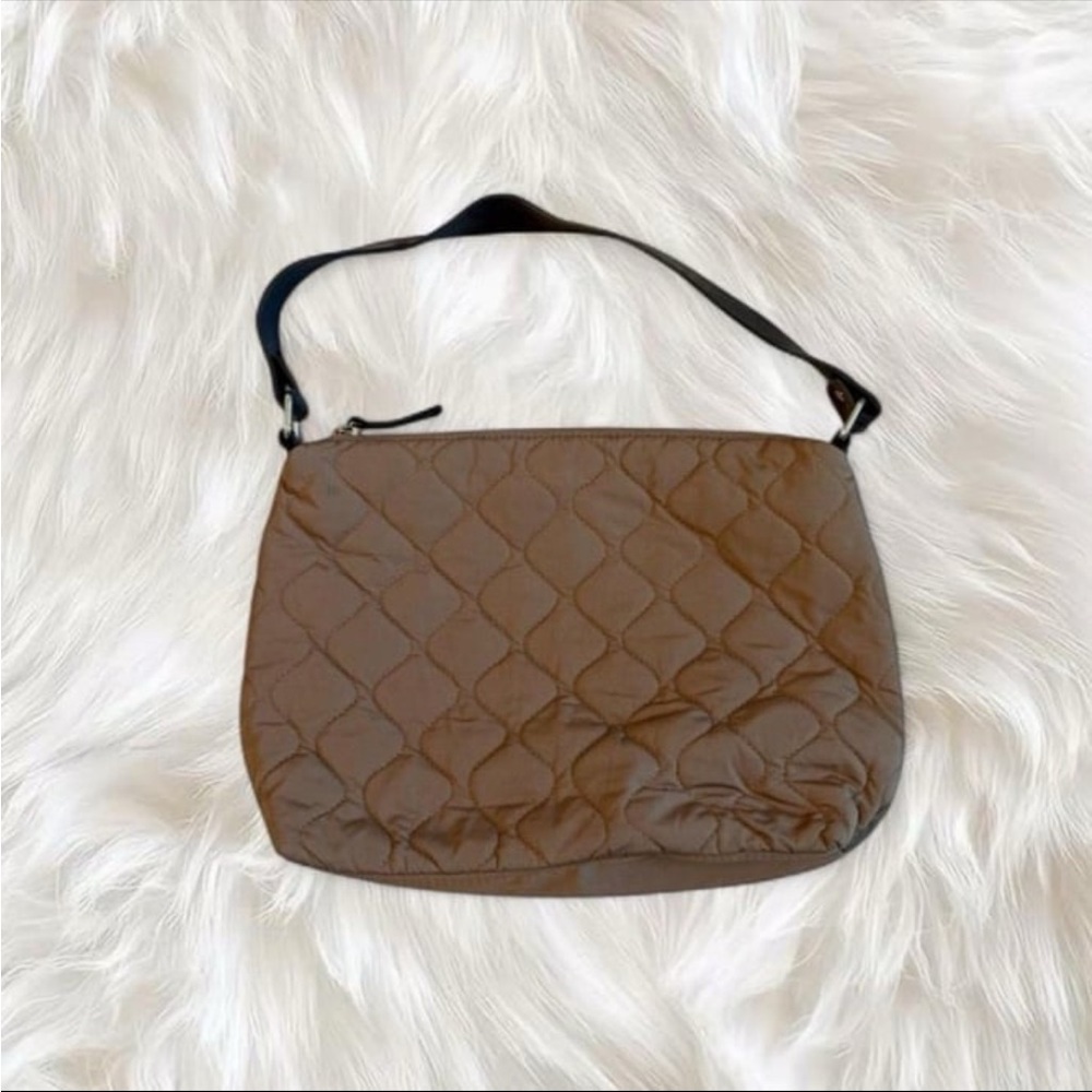 Banana Republic Brown Quilted Purse